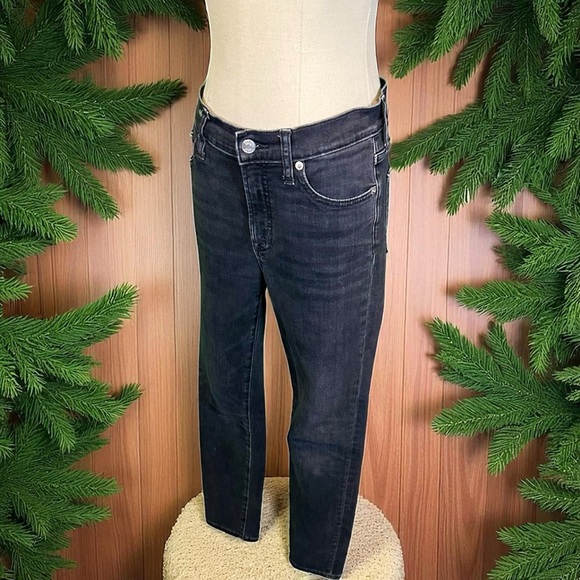 J. Crew ‘9” High-Rise Toothpick Jean’ in “Charcoal Wash” Size 27 ASO Meghan M - Picture 6 of 16